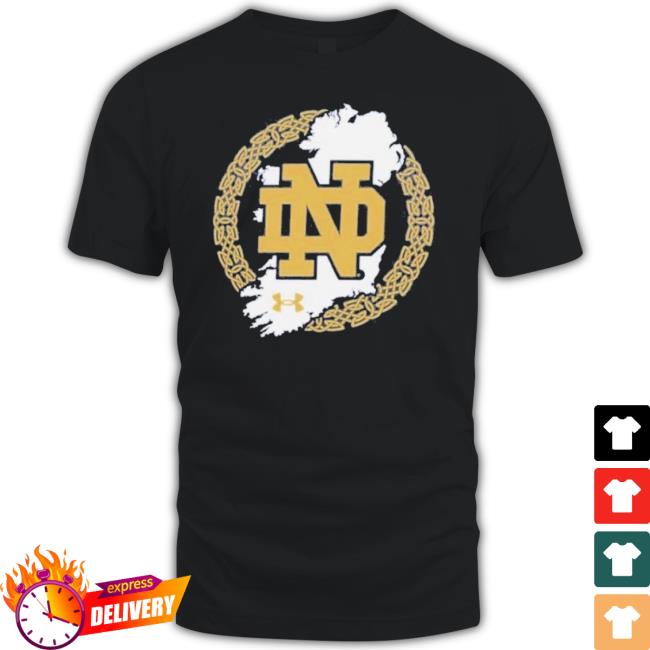 Notre Dame Fighting Irish Under Armour 2023 Aer Lingus College Football Hoodie Sweatshirt