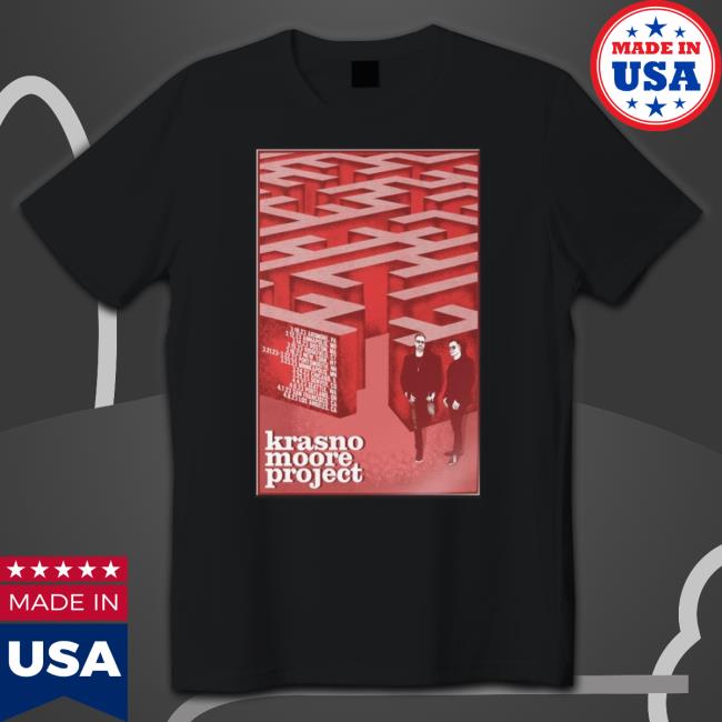 Official Krasno Moore Project 2023 New York Tour Blue Note Jazz Club Poster shirt Official Krasno Moore Project 2023 New York Tour Blue Note Jazz Club Poster Shirt