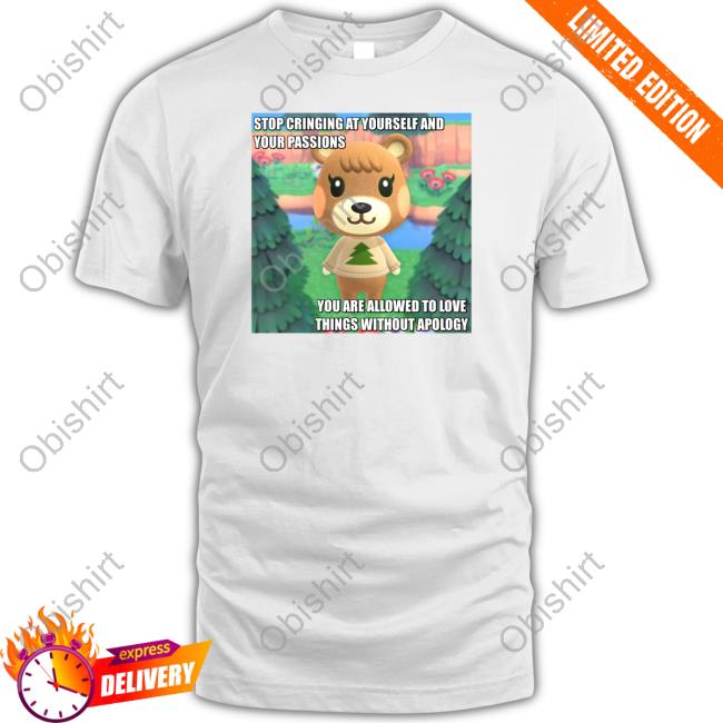 Stop Cringing At Yourself And Your Passions You Are Allowed To Love Things Without Apology T Shirts
