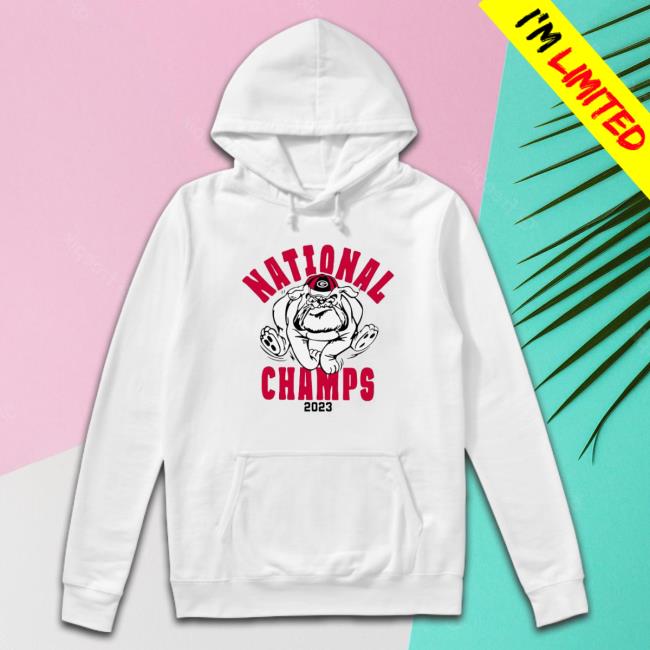Uga Georgia Bulldogs National Champs 2023 Hooded Sweatshirt