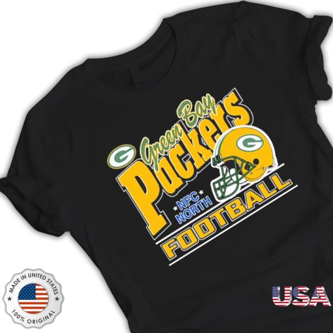 Green Bay Packers Nfc Football ’47 Sun Fade Pierce Po Tee