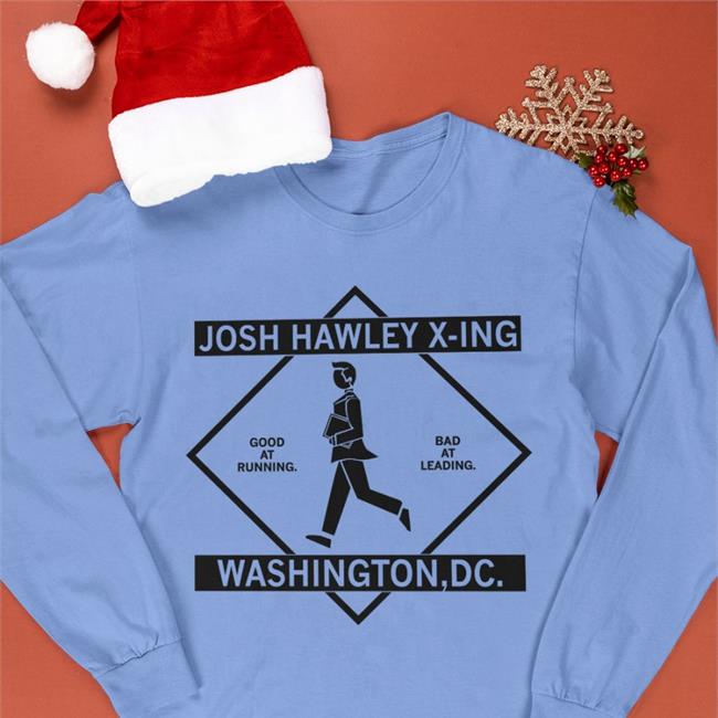 Josh Hawley Crossing Shirt Josh Hawley Xing Washington Dc Shirt Raygun Store