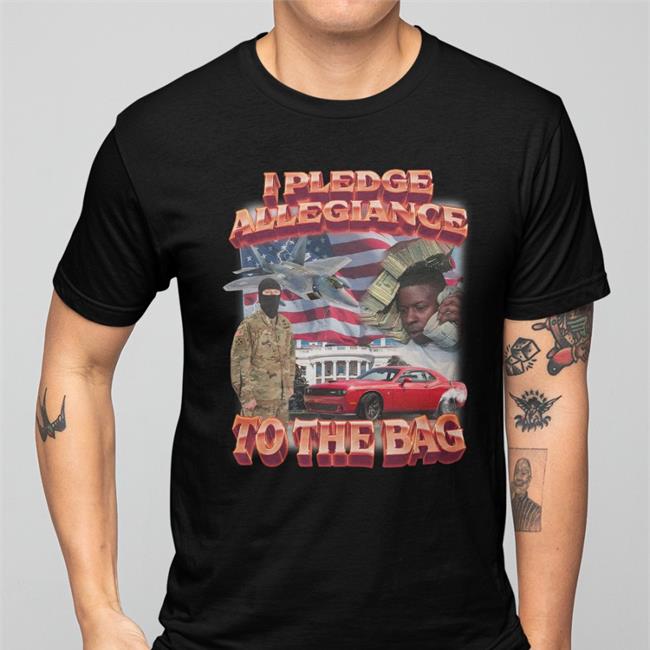 I Pledge Allegiance To The Bag Sweatshirt Swag Stimulus Merch
