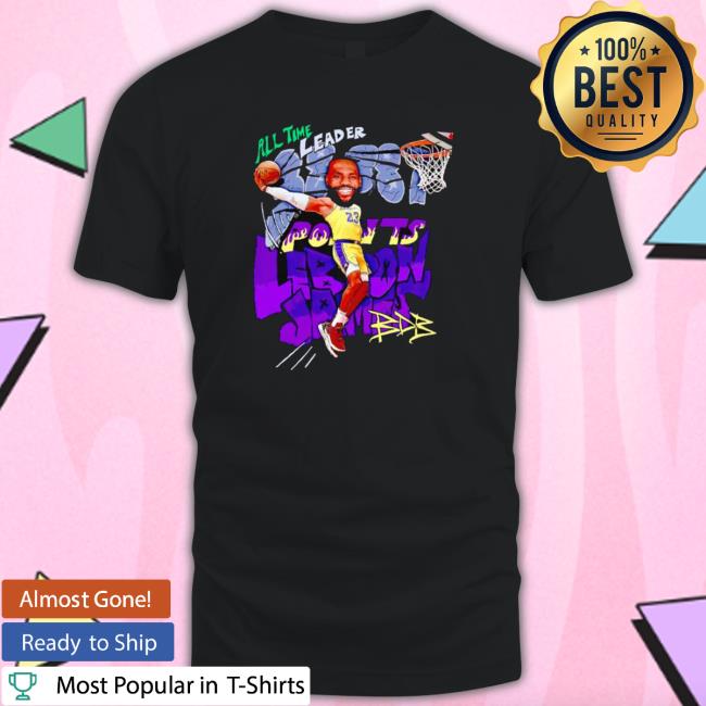 Lebron James King All Time Scoring Leader Champion Bdb Hooded Sweatshirt