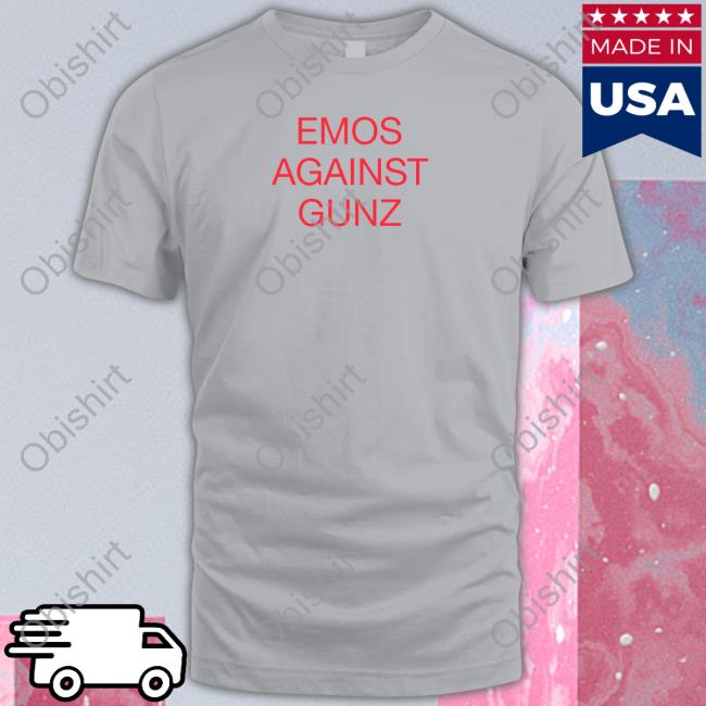 Emos Against Gunz T-Shirt Black