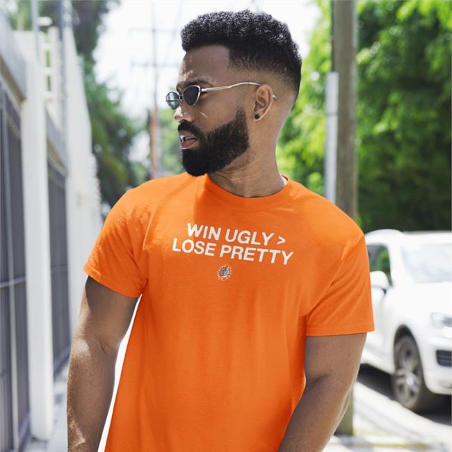 Joezmcfly Wearing Win Ugly > Lose Pretty Tee Shirt