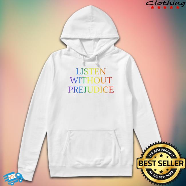 George Michael Listen Without Prejudice Hooded Sweatshirt George Michael Listen Without Prejudice Long Sleeve Shirt