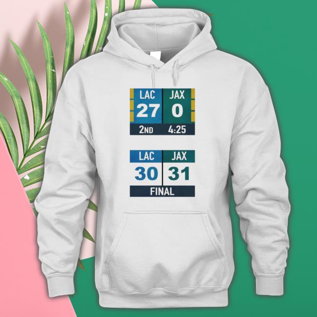 The Wild Card Comeback Final 31-30 Crewneck Sweatshirt The Wild Card Comeback Final 31-30 Hooded Sweatshirt