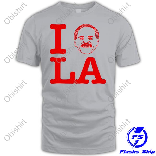 Phillies And Tom Mccarthy Wearing I Love John Kruk And La T Shirt