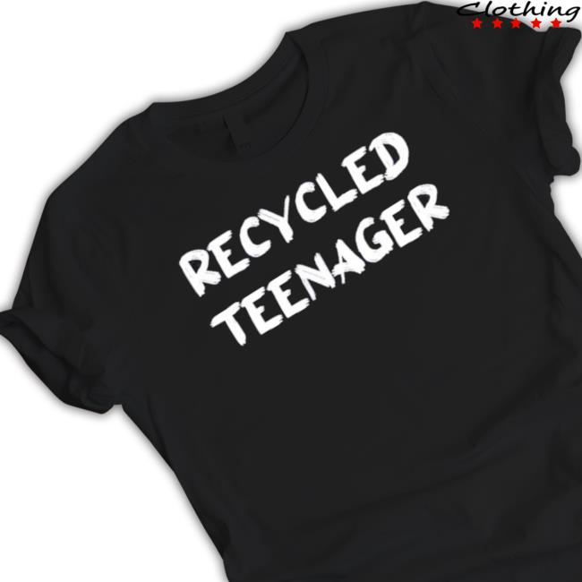 Recycle Teenager Hooded Sweatshirt