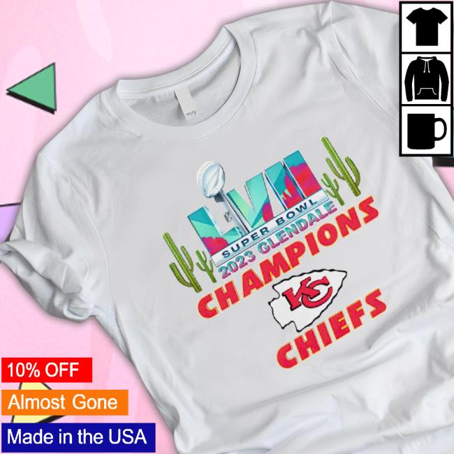 Kansas City Chiefs Super Bowl Lvii Champions 2023 Glendale Shirt