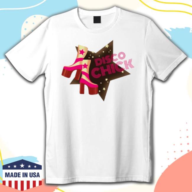 Awesome Platform Boots Disco Chick Star Hoodie Sweatshirt