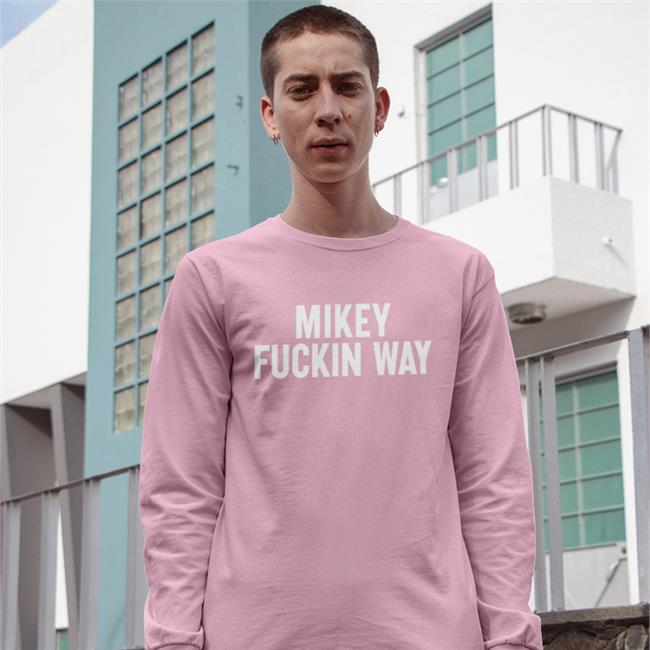 Mychemicalromance Merch Mikey Fuckin Way Tee Shirt Frank, Ray, And Mikey