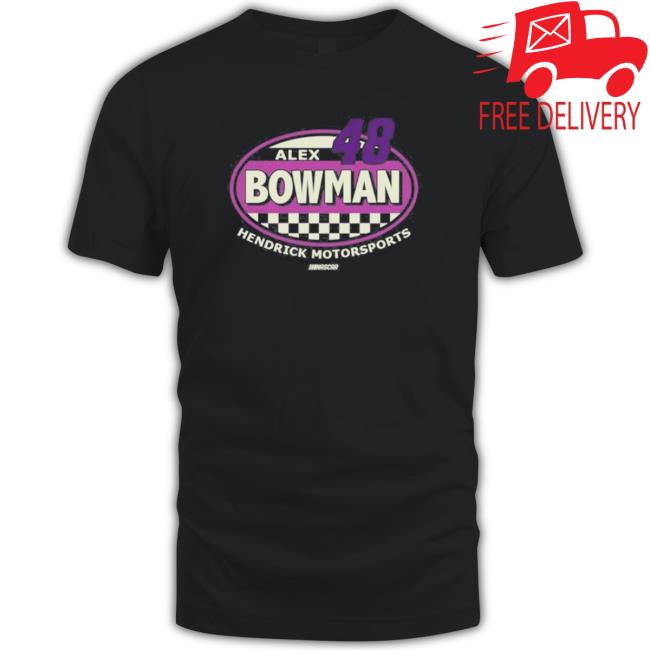 Alex Bowman 48 Hendrick Motorsports Logo New Tee