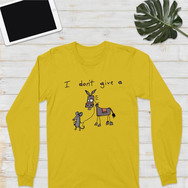 Major League I Don't Give A Mouse Donkey Tee