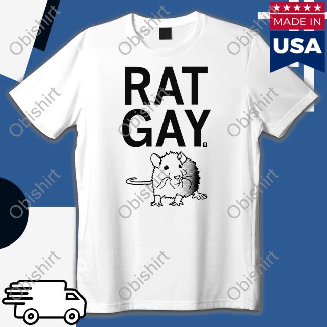 Raygunsite Store Rat Gay Hoodie