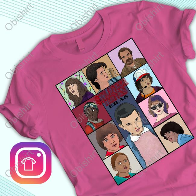 Niceshirtthanks Shop Stranger Things Eras Tee