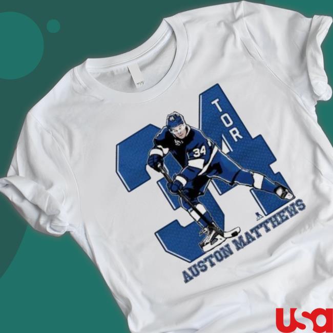 34 Auston Matthews Game B Tee Shirt