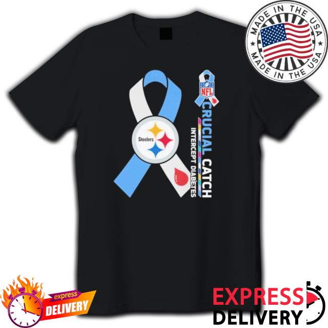 Pittsburgh Steelers Crucial Catch Intercept Diabetes 2023 Hoodie