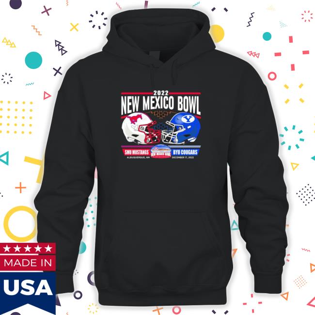 2022 New Mexico Bowl Game Byu Cougars Vs Smu Mustangs Hoodie