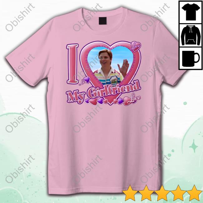 Official Alice Pesca I Love My Girlfriend Tee Shirt