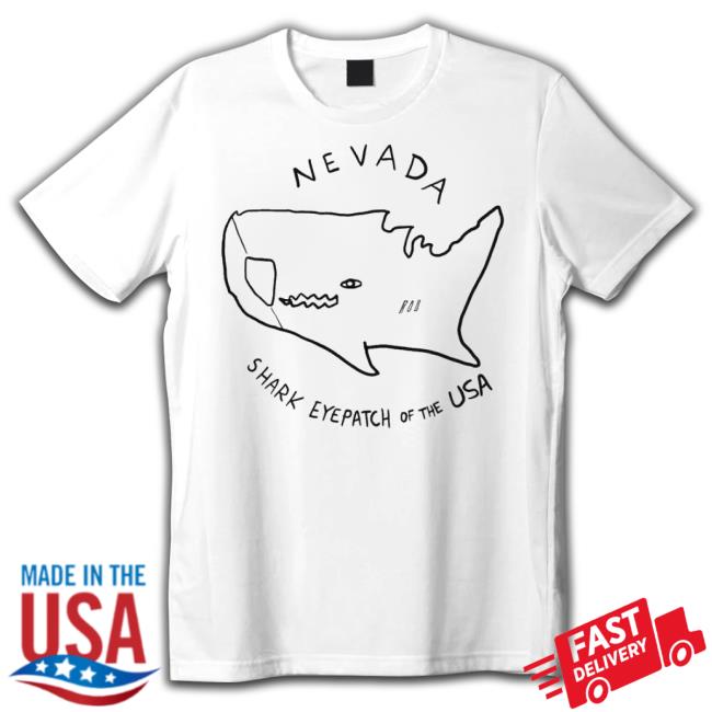 Nevada Shark Eyepatch Of The Usa Unisex Sweatshirt