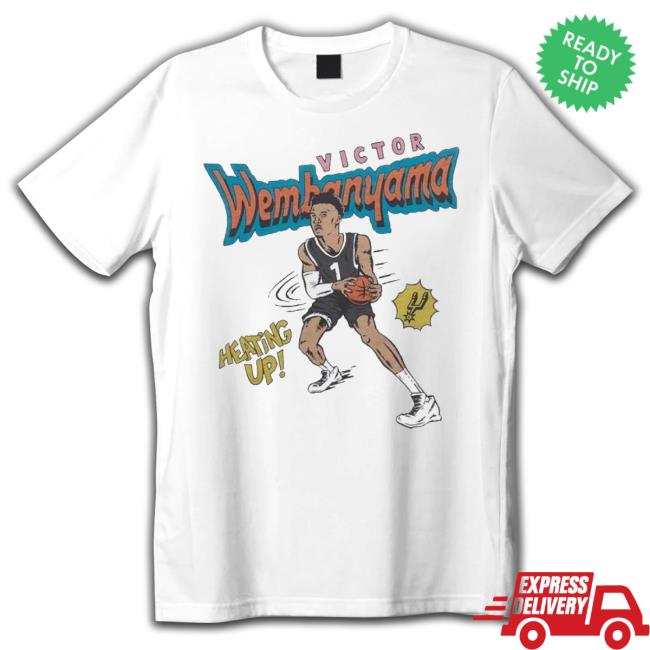 San Antonio Spurs Comic Book Victor Wembanyama Shirts