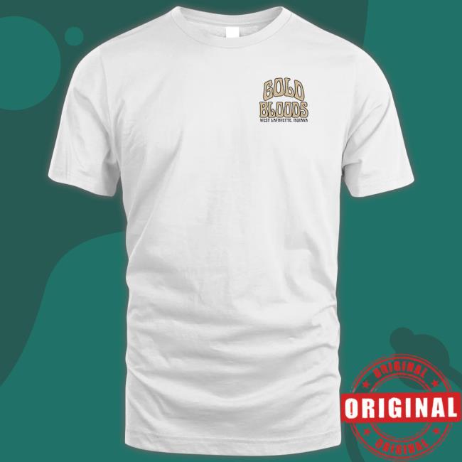 Gold Bloods West Lafayette Purdue Basketball Crewneck Sweatshirt