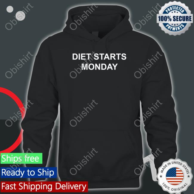 Curtis Woodhouse Diet Starts Monday Tee Shirt