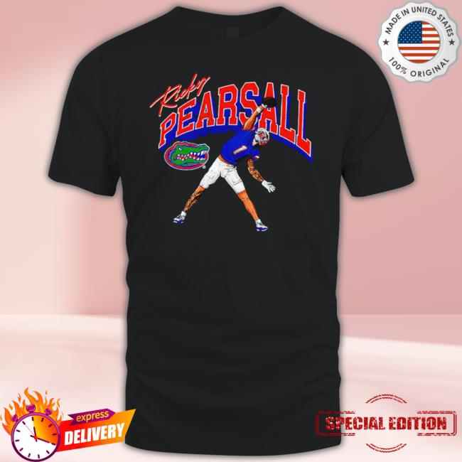 Trending Ricky Pearsall Florida Gators Ncaa Football Black Caricature Classic Shirt