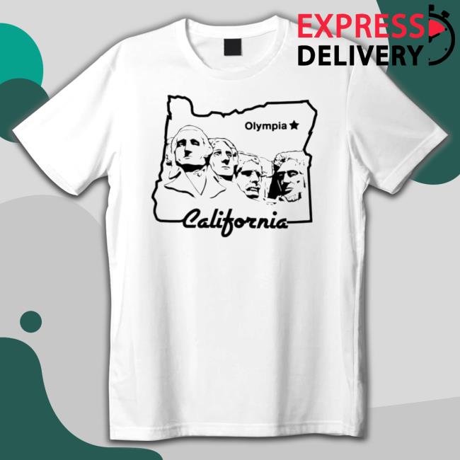 California Oregon South Dakota T- shirt