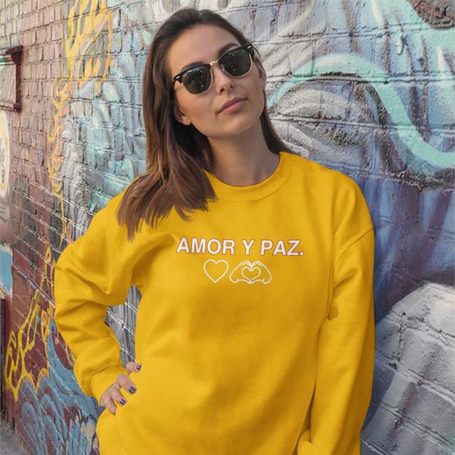 Amor Y Paz Shirt Christopher Morel Blue