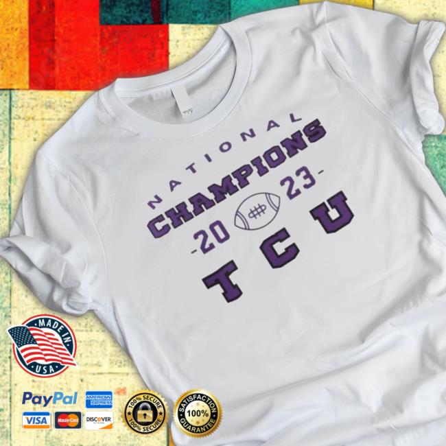 National Champions 2023 Tcu Horned Frogs Crewneck Sweatshirt
