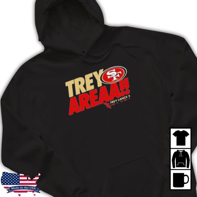 Official Fanatics San Francisco 49Ers Trey Lance Classic Shirt Official Fanatics San Francisco 49Ers Trey Lance Crewneck Sweatshirt