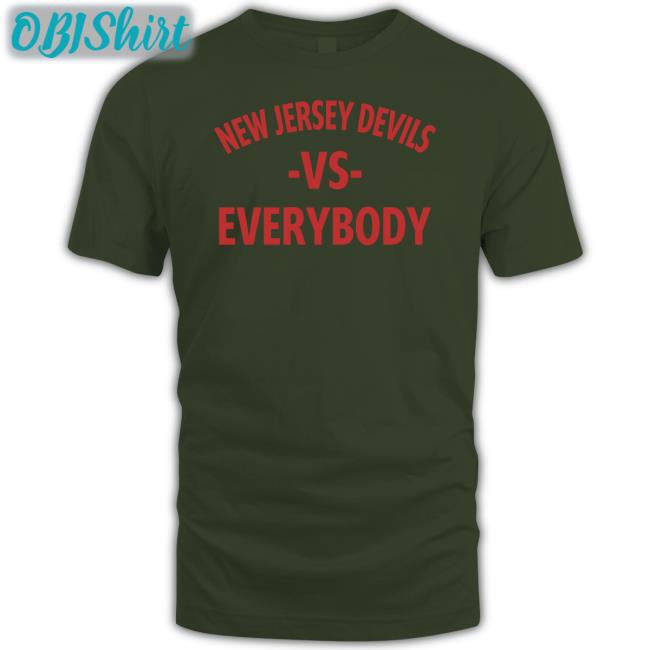 New Jersey Devils Vs Everybody Tee