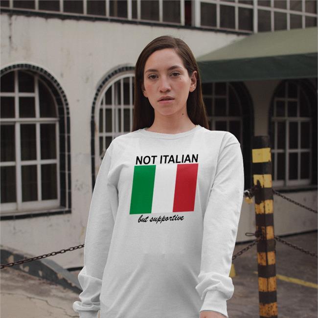 Shitheadsteve Store Not Italian But Supportive Shirt Vivian Le