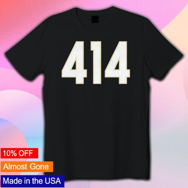 Milwaukee Bucks 414 T-shirt Milwaukee Bucks 414 Shirts