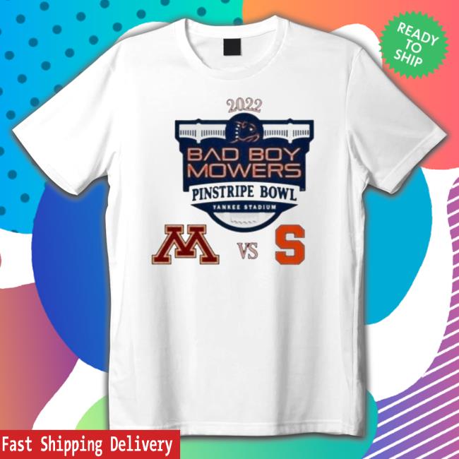 Official Minnesota Golden Gophers Vs Syracuse Orange 2022 Pinstripe Bowl Sweatshirt