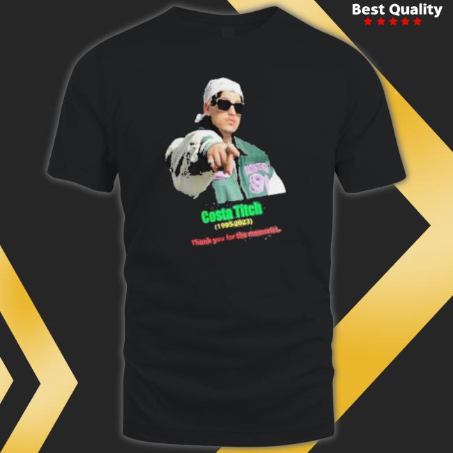 Rip Costa Titch 2023 Hoodie Rip Costa Titch 2023 Shirt