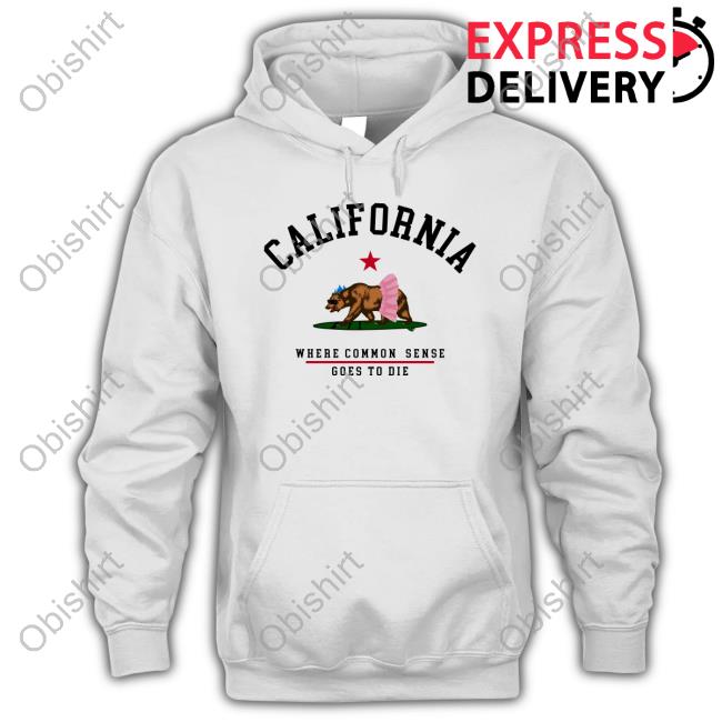 California Where Common Sense Goes To Die New Shirt
