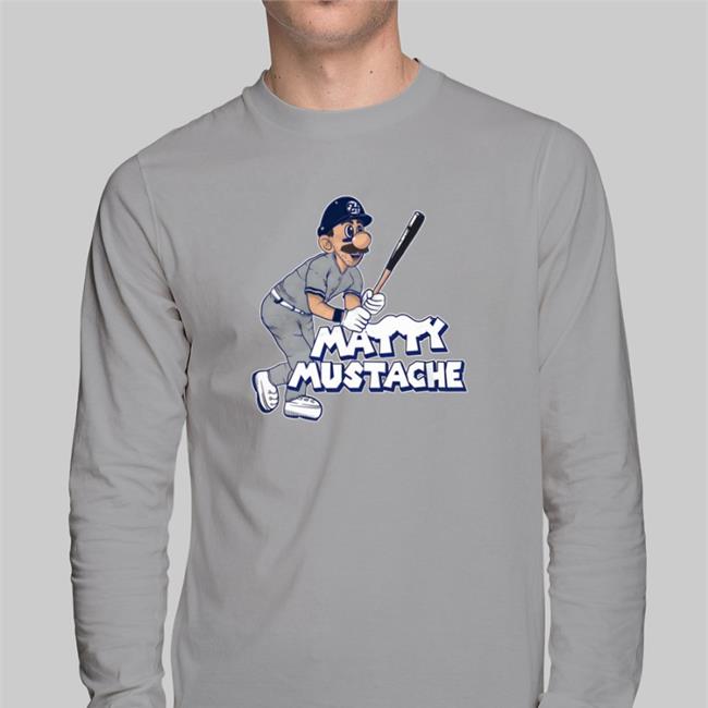 Matt Holliday Wearing Matty Mustache T-Shirt