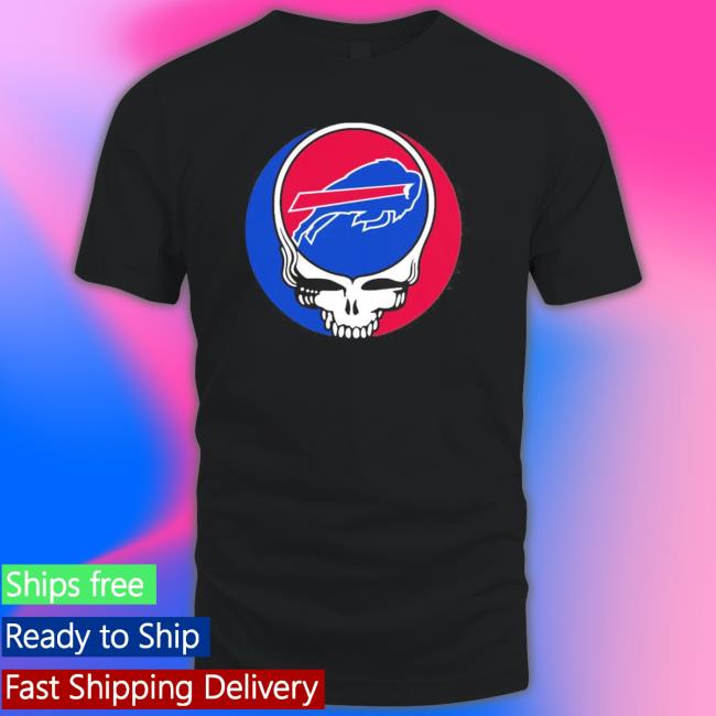 Grateful Dead Buffalo Bills Hooded Sweatshirt