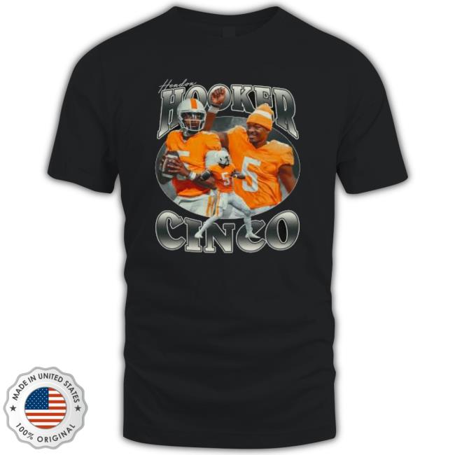 Tennessee Volunteers Hendon Hooker Cinco T-Shirt