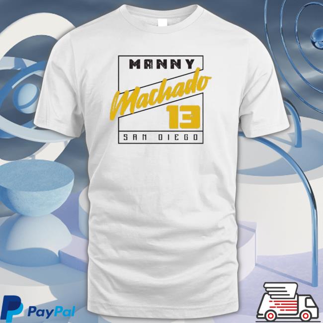 Official Manny Machado 13 San Diego Square Long Sleeve Shirt Official Manny Machado 13 San Diego Square Sweaters