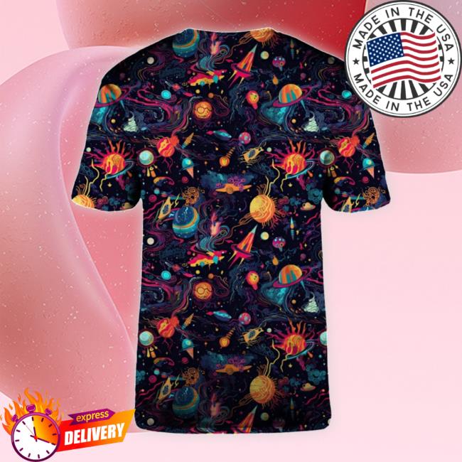 Cosmic Pattern Sweater Cosmic Pattern Long Sleeve T Shirt