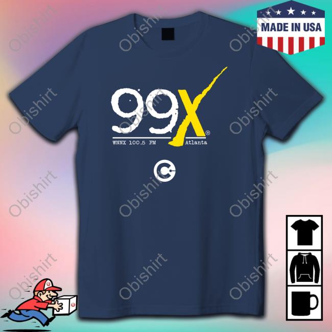 99X Wnnx 100.5 Fm Atlanta Black Long Sleeve Tee
