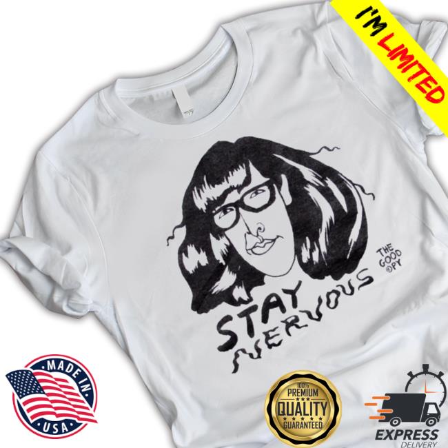 Stay Nervous Sweater White