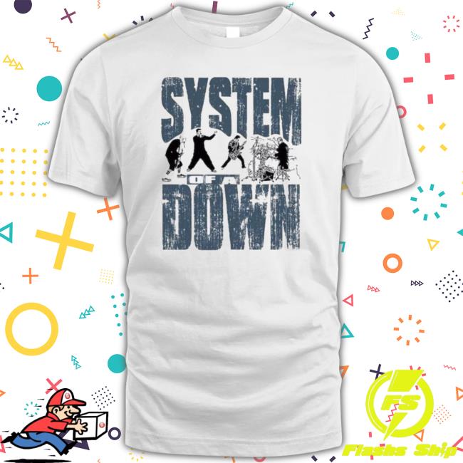 Design System Of A Down Distressed Classic Shirt