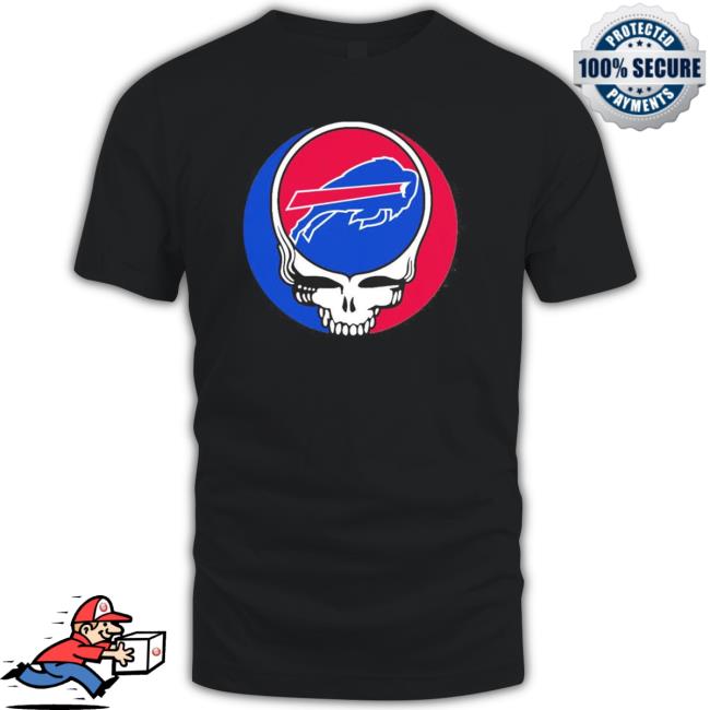 Grateful Dead Buffalo Bills Crewneck Sweatshirt Grateful Dead Buffalo Bills Hoodie