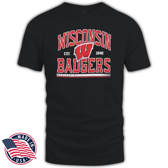Wisconsin Badgers Modern Stack Hoodie